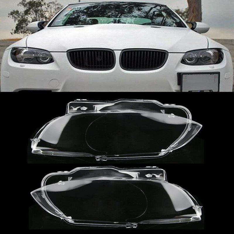 Car Headlight Cover Lens Cover Shell For BMW E92 E93 Coupe M3 328i 335i Cabrio 2006 2007 2008 2009 2010 Headlamp Lampshade Cover