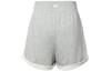 Nike Sports Shorts Women's Gray Moderate Knitted Shorts CZ8227-063
