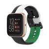 Uhrenarmband Silikon Luftlöcher Uhrenarmband Leicht Langlebig Sport Ersatzarmband Kompatibel für Fitbit Versa2