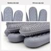 Heart-Shaped Silicone Insulated Oven Mitts: Cotton-Padded, Heat-Resistant, Five-Finger Design for Cooking and Baking.