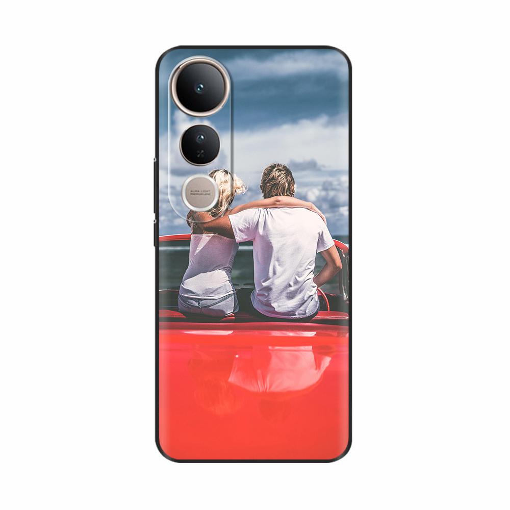For Vivo V50 Lite 5G 4G Case Fashion Flower Soft High Quality Housing For Vivo V50Lite 4G Back Cover Colorful Phone Casing Funda