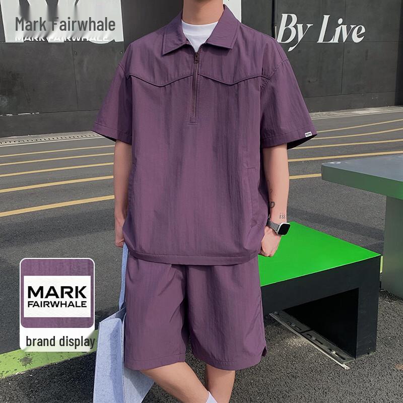 MARK FAIRWHALE Men s 2026 Ice Silk Sportswear Set L