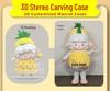 Custom Foam Carving Mascot Costume with Inflatable Headgear for Performances
