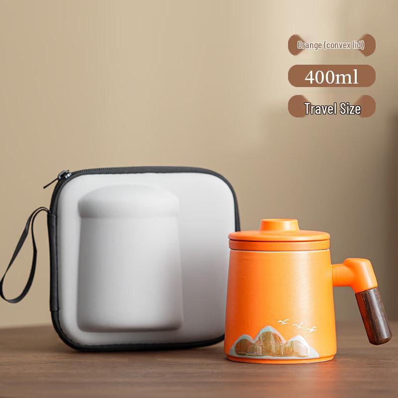 Chinese Ceramic Tea Mug Set