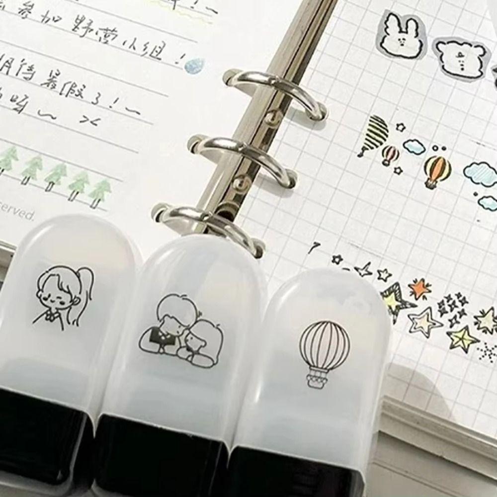 Decorative Pattern Graffiti Doodle Roller Stamp Keypoints Marker Highlighter Roller  Scrapbooking