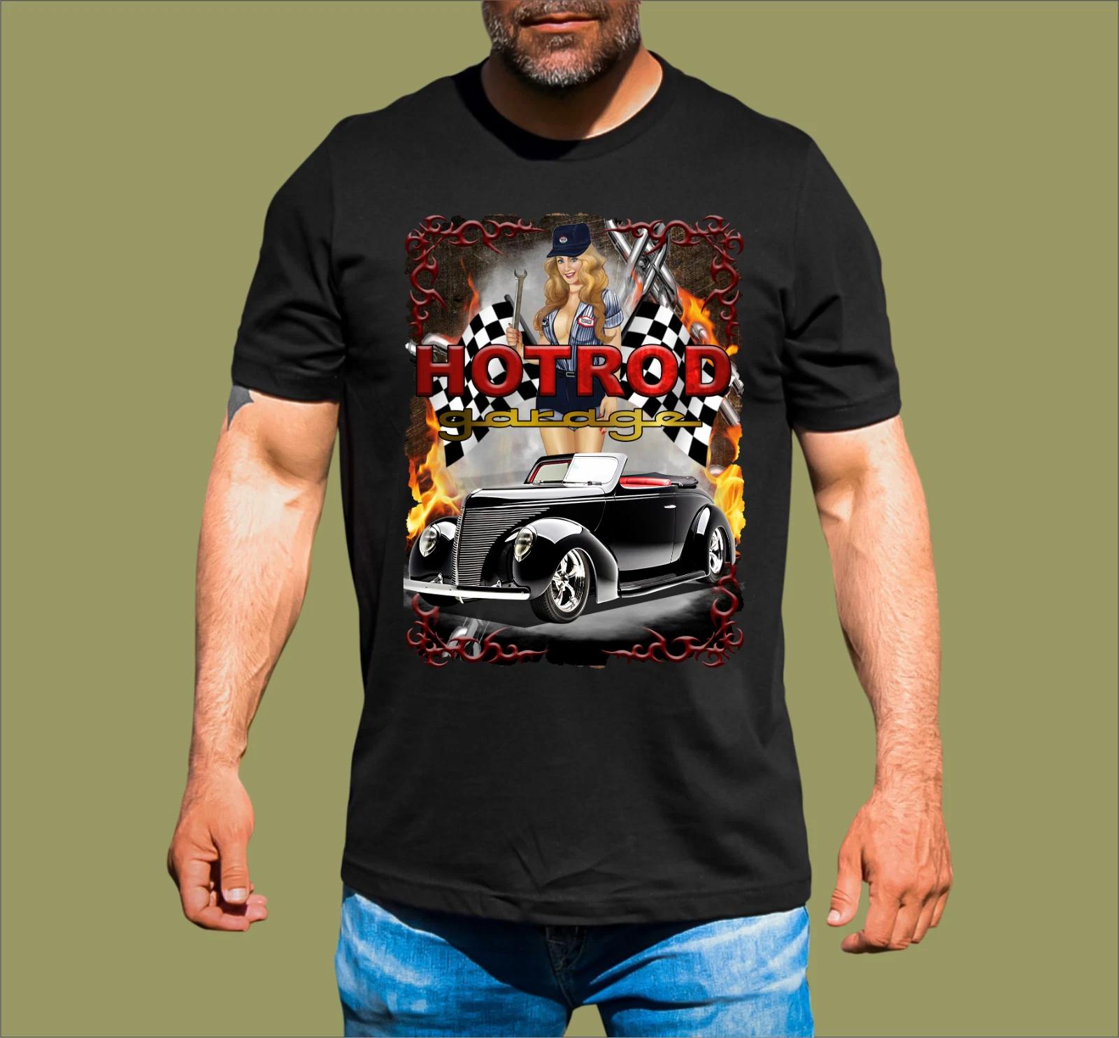 HOT ROD GARAGE T-SHIRT XL