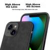 HotFire IPhone 15 Plus Case, Upgraded Skin-Like Matte Lens Full Protection Silicone Cover - Midnight Black