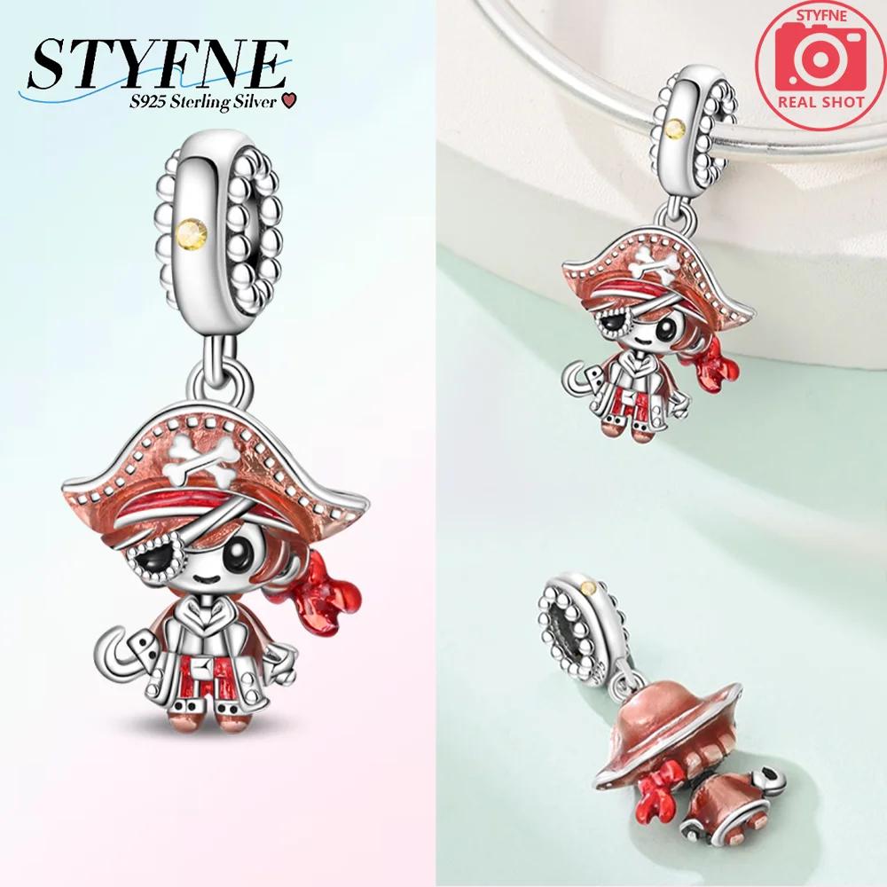 Silver 925 Van Gogh Heart Colorful Butterfly Beads Luminous Firely Charms Fit Bracelet for Women DIY Fine Jewelry Gift