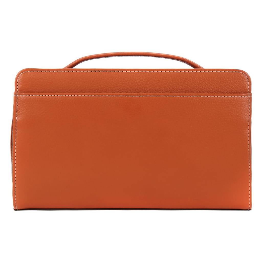 Castelbajac Men's Leather Second Bag with Handle, 064232, March Clutch Bag, Pouch, Genuine Leather, Formal, Weddings, Funerals, [01] Black