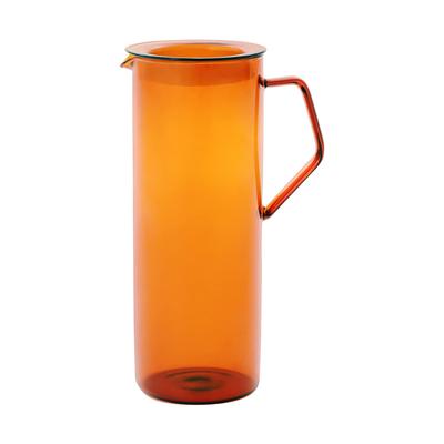 KINTO CAST AMBER Kanna Glas Mikrovågsugns- och diskmaskinssäker 21464 1,2L Värmebeständig