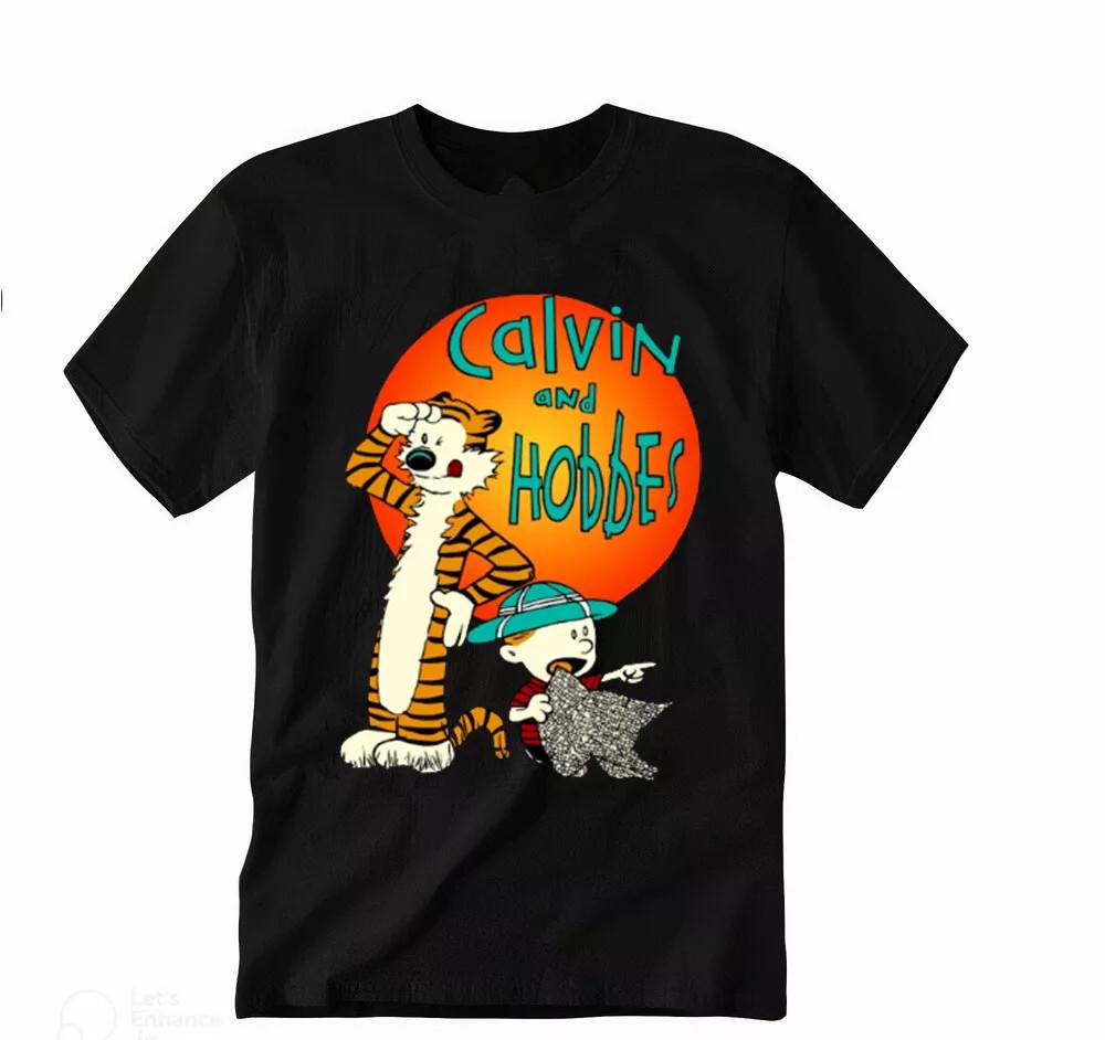 

Calvin And Hobbes Unisex 90’S Cotton Men Women S-5XL T Shirt KN251 Unisex T-Shirt XXXXL