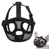 French Bulldog Muzzle with Mouth Opening & Enlarged Eye Holes Allows Panting Drinking & Feeding for French Bulldog Pug Shih Tzu