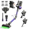 MOOSOO YG-618-B Cordless Vacuum Cleaner, Flexible 180° Rotation, Rechargeable Hanger, 48kPa High Suction