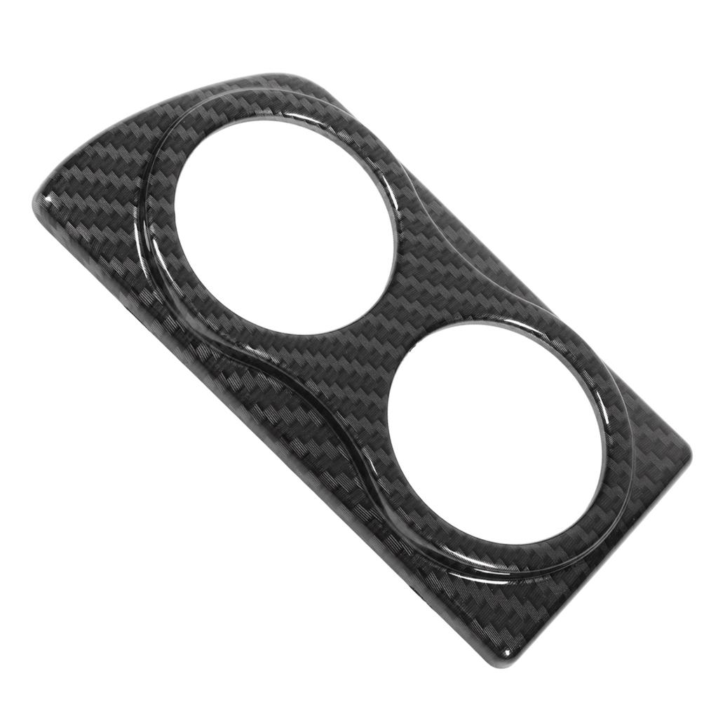 52mm Car Dashboard Dual Gauge Cover Carbon Fiber Style Replacement for Vauxhall Astra H VXR MK5 RHD