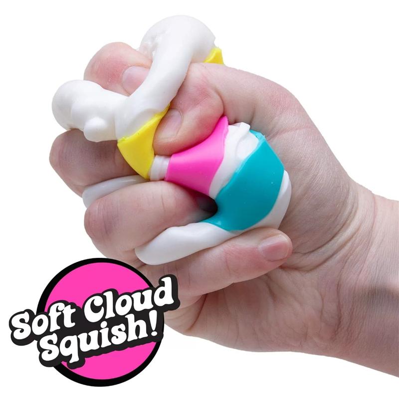 Needoh Sensory Peace O' Cake Fidget Toy Anxiety Relief Focus Calm Down Adhd Non-Toxic Squeeze Stretch Fidget Toy For Adults Gift