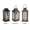 Outdoor Decoration Garden Metal Lantern Shape Solar Lights Stake Waterproof Landscape Outdoor Lights Accessories