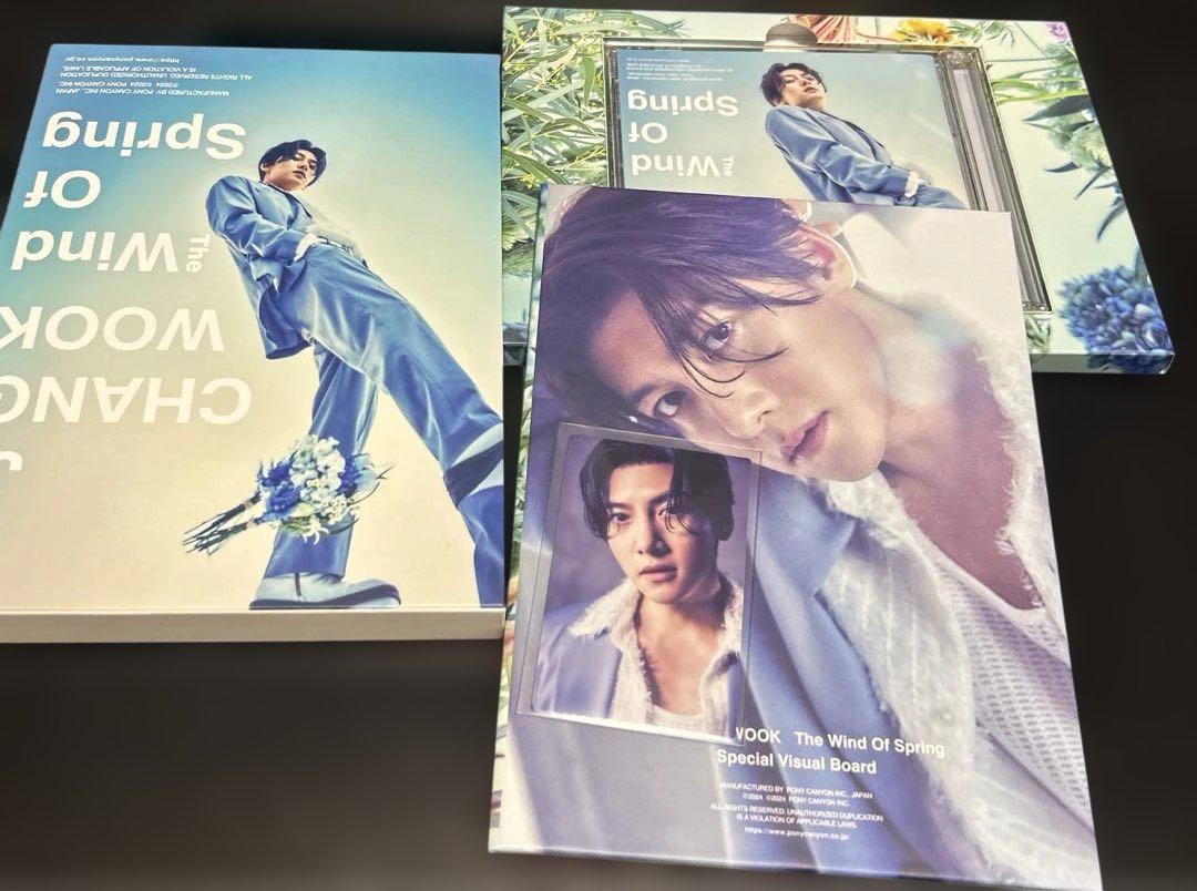

[USED] Ji Chang Wook The Wind Of Spring CD Album with Trading Card