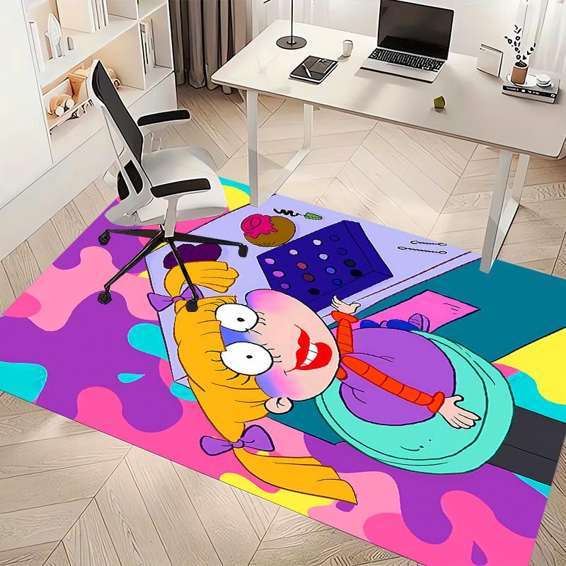 Rugrats Printed Absorbent Washable Carpet, Non-Slip Bathroom Mats, Kitchen Rugs, Yoga Mat,Living Room Entrance, Camping Picnic Rugs