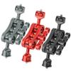 CNC 360° Arm Hand Extension Adapter w/Double Ballheads for Audio Recorders