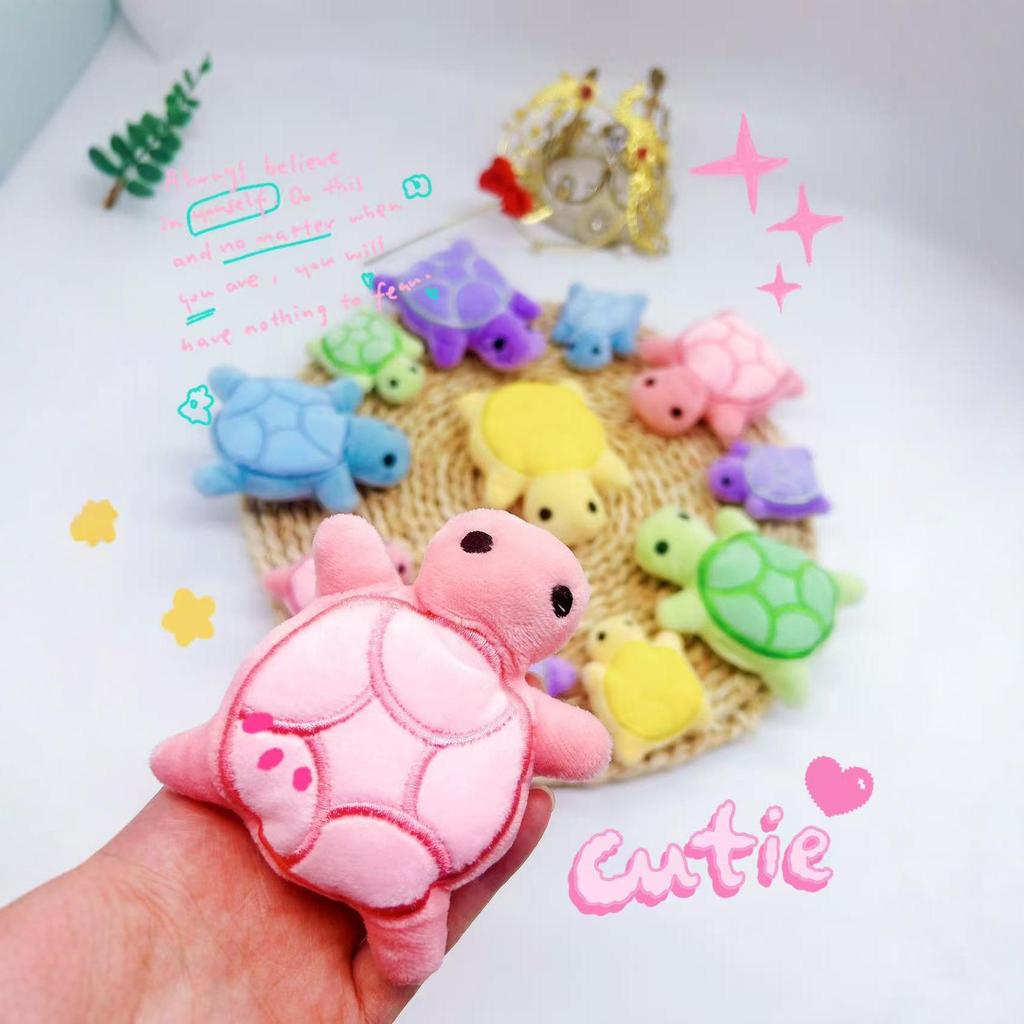 DIY Jewelry & Accessories: Plush Turtle Pendants and Brooches for Shoes, Hats, and Bags.