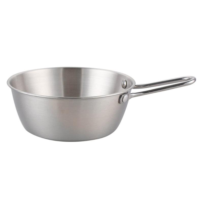 

Rice Wine Bowl Condiment Container Stainless Steel Mixing Bowls Metal Salad Bowls Kitchen Tool Food Container Enduring small
