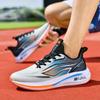 Running Shoes Men Comfortable Soft Lace-Up Sports Shoes Men Thick-Soled Lightweight Breathable Anti-Slip Mesh Casual Shoes Men