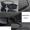 1PC night vision glasses, double lenses, PC polycarbonate frame and lenses, no degree, for men and women, day and night driving