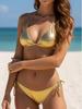 2026 Bikiny dvoudílná sada bez zad: Sexy, Vícebarevné Plavky pro Ženy