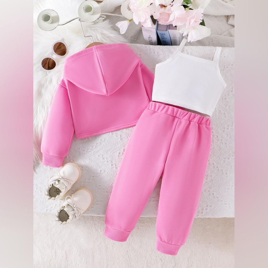 Kids Casual Long-Sleeve Set, Comfortable Daily Wear Outfits
