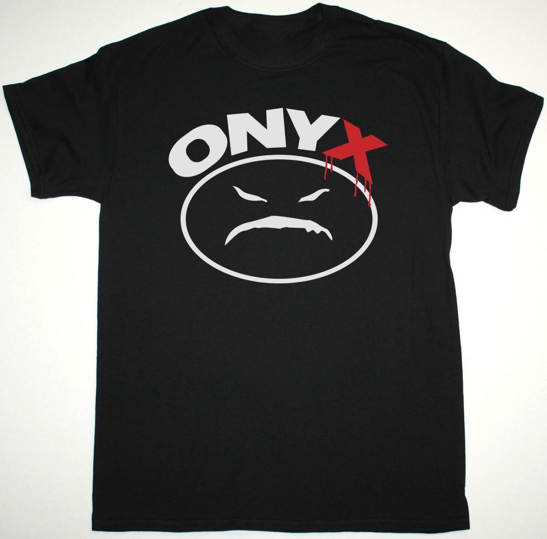 New ONYX Band Logo Band Heavy Cotton Black S-5XL T Shirt TU632 XXXXL