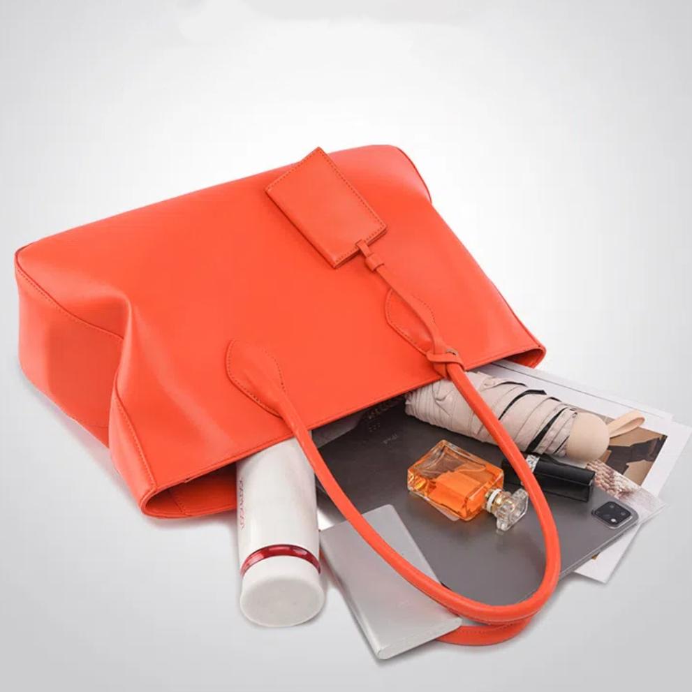 Handtasche mit großer Kapazität Modemarke Damen High-End Reisetasche Luxus Designer Neu PU-Leder Tote mit kleiner Tasche