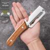 Stainless Steel Multi-Functional Peeler & Grater with Wooden Handle