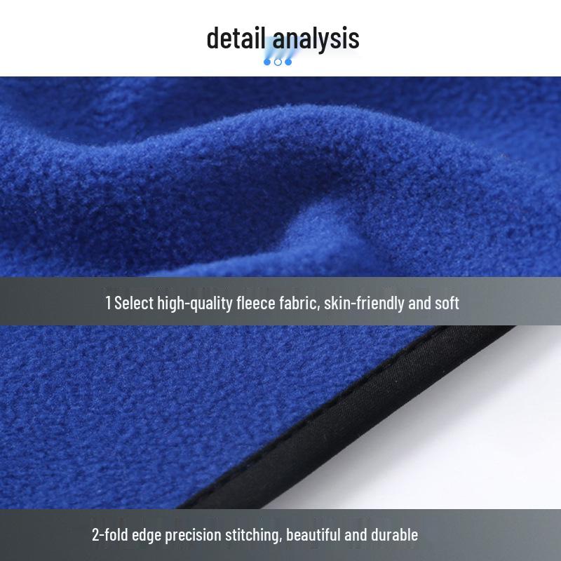 Faltbares Fleece-Ski-Stirnband für Ohren- und Stirnschutz