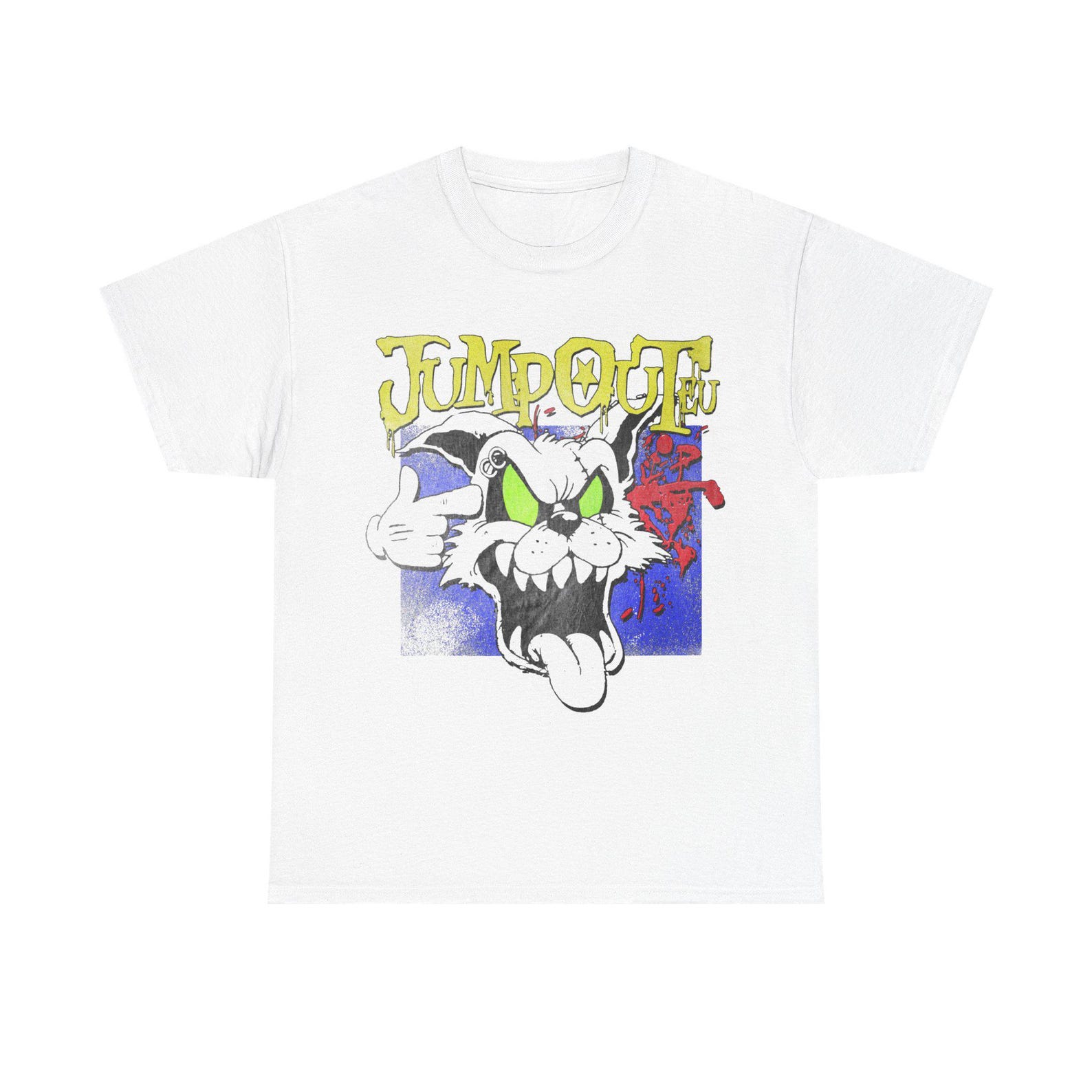 Osamason Psykotic 25 Jumpout Cat EU T shirt Tee Album Tour Merch S