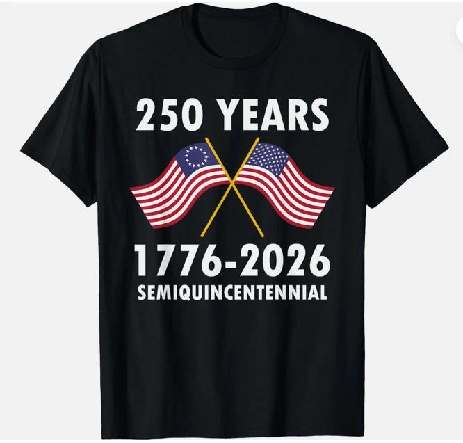 250 Years America Anniversary July 4th Vintage Unisex Unisex Usa Tshirt S