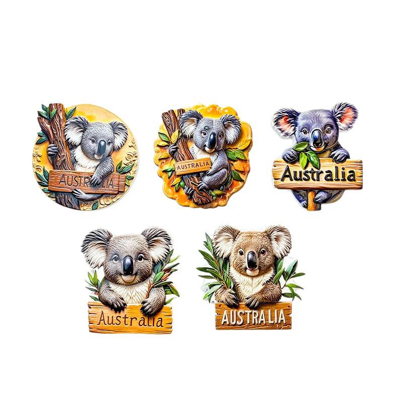 Sydney Opera House & Koala Souvenir Fridge Magnet - Australian Gift