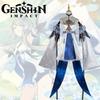Impact Guizhong Genshin Cosplay Dress Zhong Li Girlfriend Game Party Women Skirt