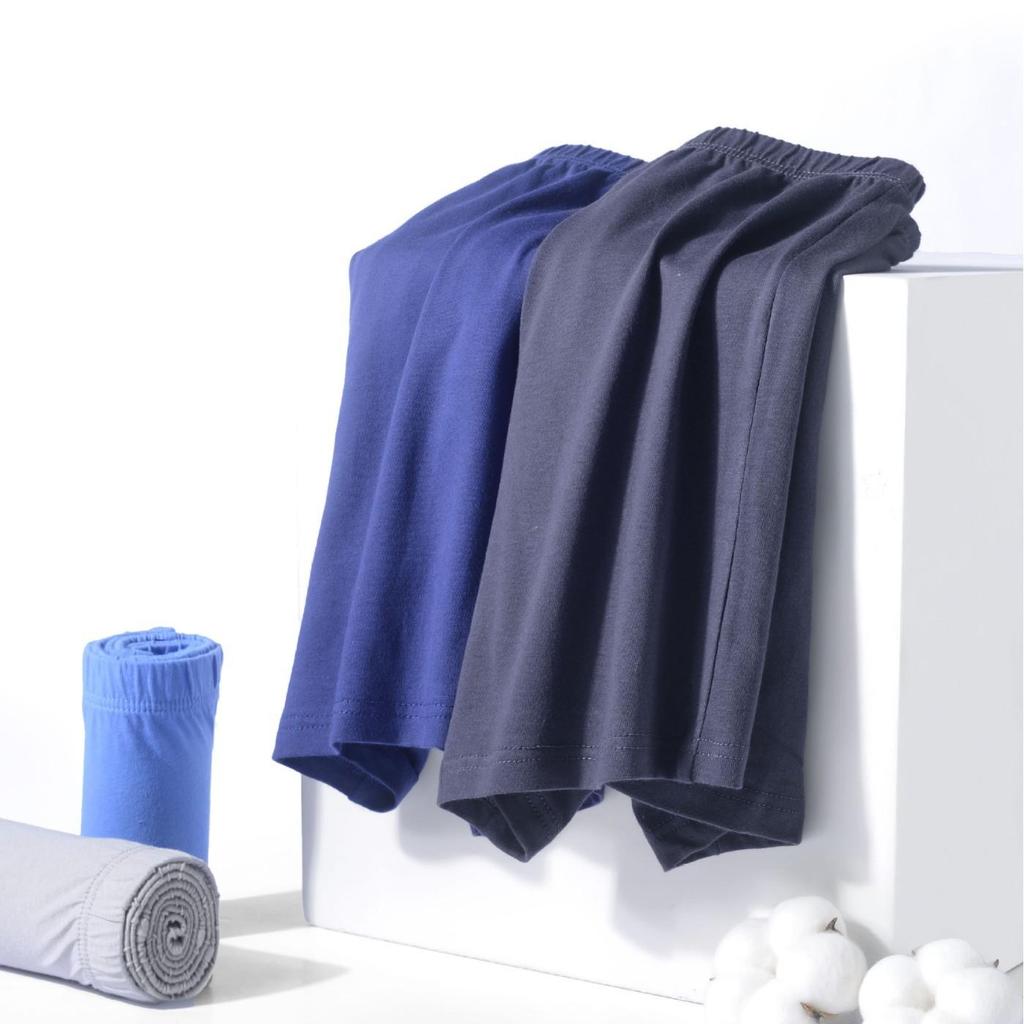 Men's Underwear Middle-aged and Elderly High Waisted Cotton Underwear Loose and Breathable Underwear