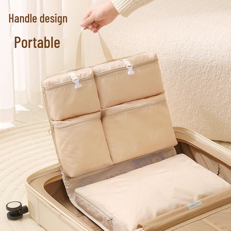 Large Portable Travel Hanging Storage Bag for Clothes, Underwear, and Socks - Ideal for Business Trips