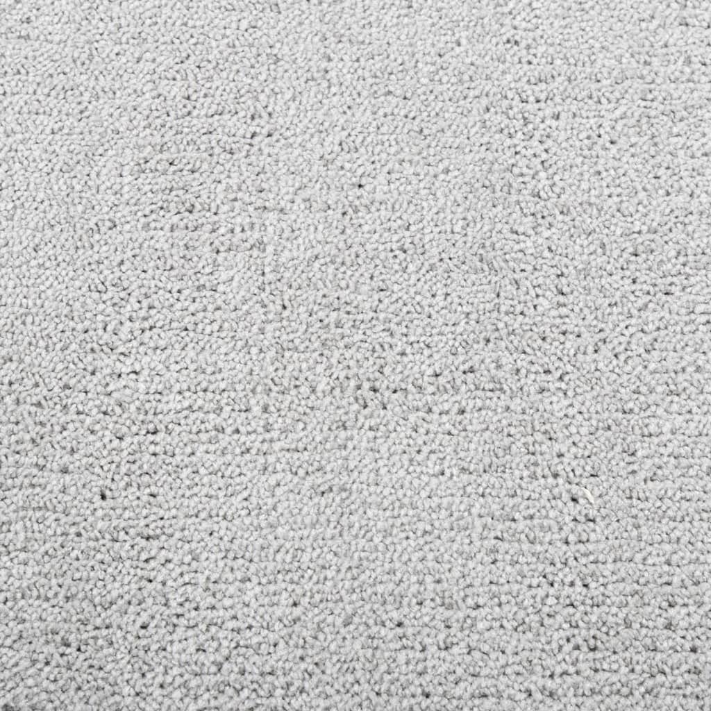Oviedo Short Pile Rug Gray 160 X 230 Cm