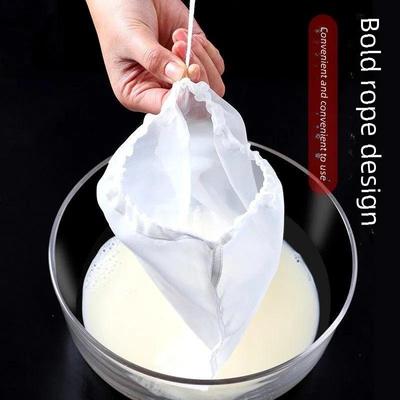 Ultra-Fine Kitchen Filter Bag for Drain, Soy Milk, and More