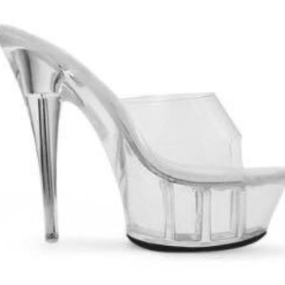 Dámské Boty Noční klub Super vysoké podpatky Pantofle Catwalk Boty na tyče Taneční boty Crystal Spodní Voděodolná Platforma Řada 330 14cm Podpatek 4cm Platfrom LFD