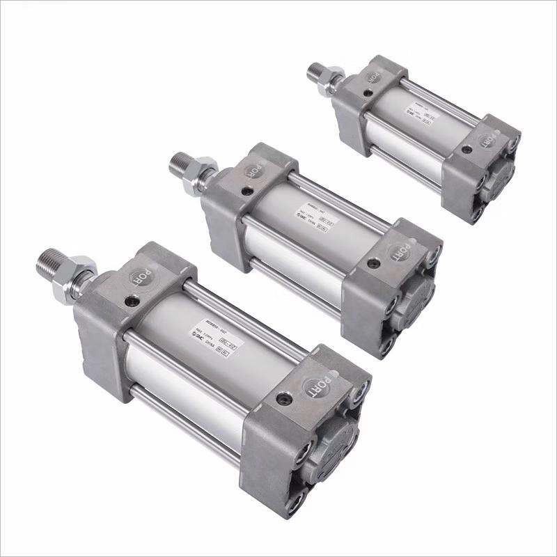 Leiqi SMC Standard Air Cylinder CN plug (adapter included)