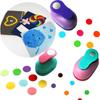 Kid Toy Paper Embossing Sharper Punches Maker Hole Puncher Circle Punch Scrapbooking Punches