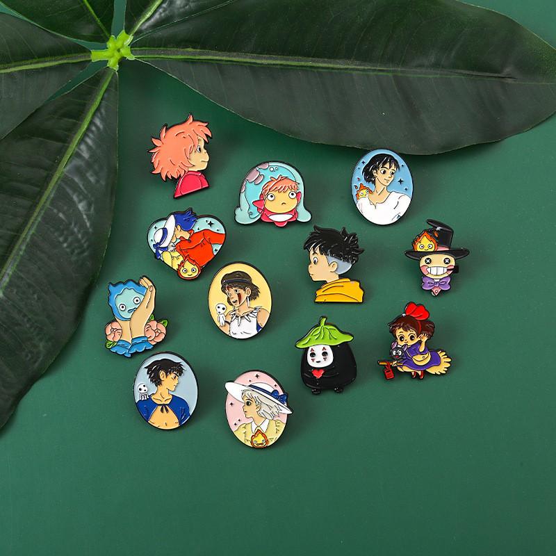 High Quality Anime Cartoon Brooch Stylish Metal Pin For Fashionable Accessories