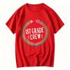 st Grade Crew Rainbow Circle Pencil Heart Graphic TShirt Teacher Student Back To School Casual Cotton Short Sleeve Basic Tops
