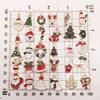 Christmas Oil Drip Alloy Small Pendant Bracelet Necklace Pendant Handmade Diy Material Jewelry Accessories