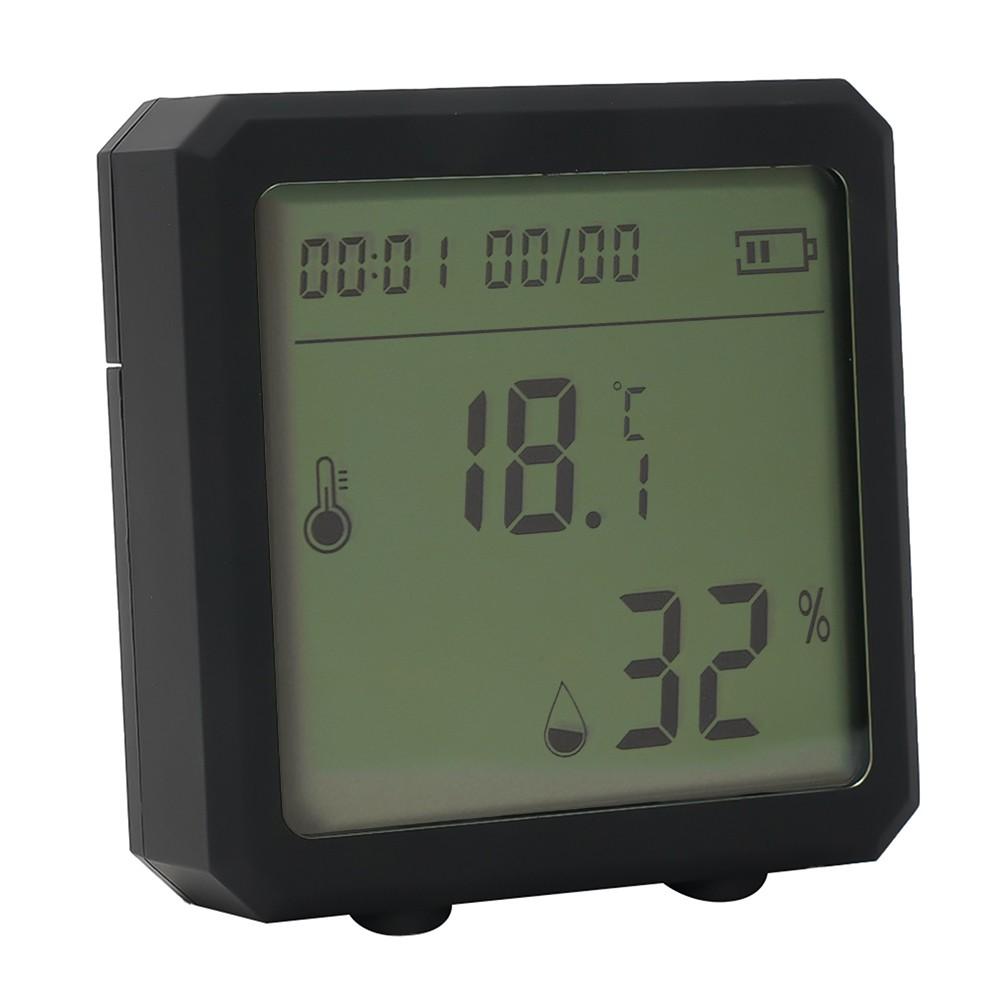 Für ZigBee Für Tuya Thermometer Hygrometer Digitales Feuchtigkeitsmessgerät mit App-Benachrichtigung