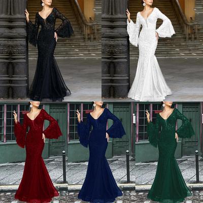 New Spring/Summer Evening Gown, Elegant and Sexy Slim Fit Tailored Long Dress for Parties and Events