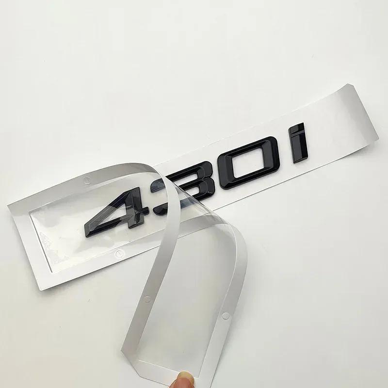 Car Sticker For F32 F33 G22 G26 416i 418i 420i 425i 428i 430i 435i 440i ABS Car Trunk Badge Sticker Letter Emblem Accessories